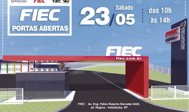 Fiec abre as portas para a comunidade com experiências interativas e atrações gratuitas no dia 23 de maio