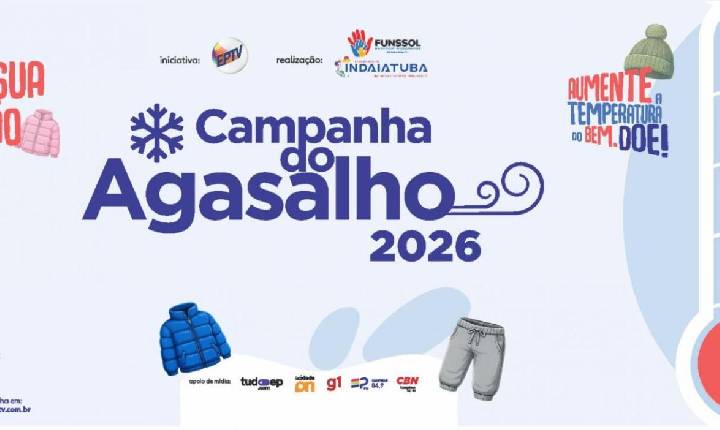 Funssol inicia participação na Campanha do Agasalho 2026 em parceria com a EPTV
