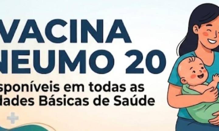 Indaiatuba inicia vacinação com a Pneumo 20 em todas as salas de vacina a partir de 29 de junho