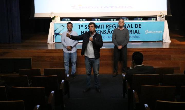Indaiatuba lança plataforma Minha Hipertensão em Summit Regional de Saúde