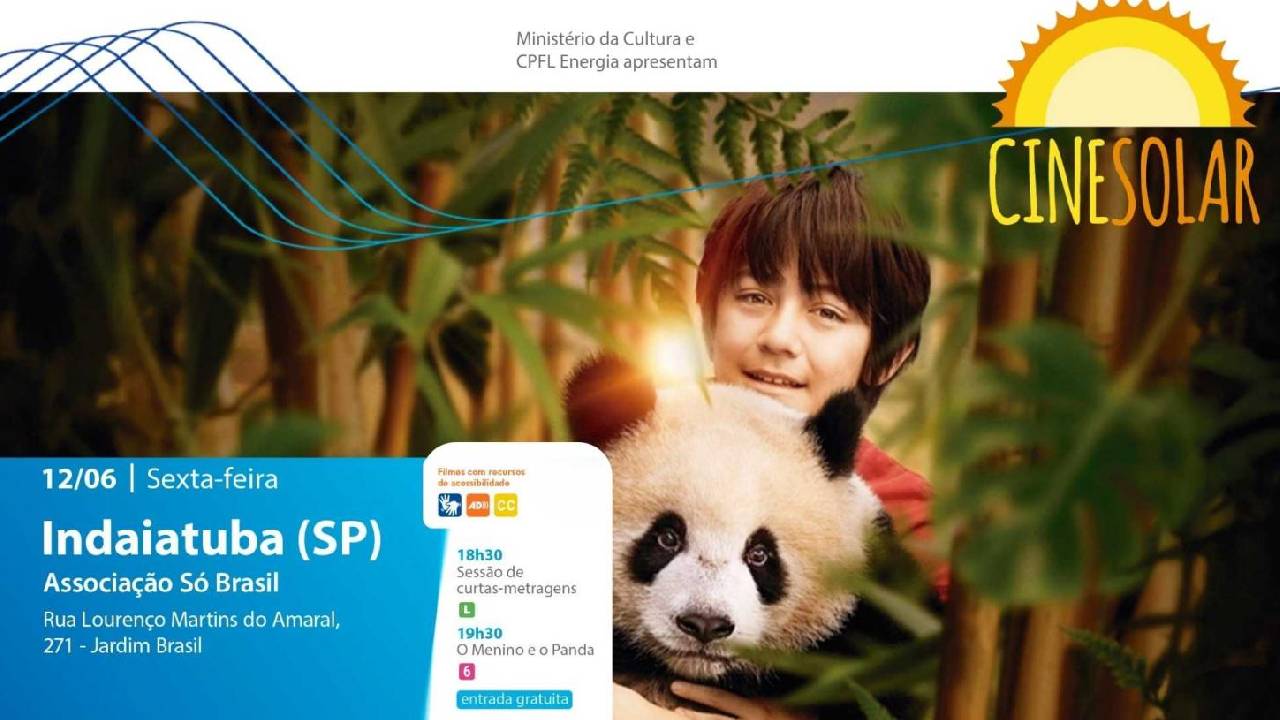 Indaiatuba recebe CineSolar com cinema gratuito movido a energia solar no dia 12 de junho