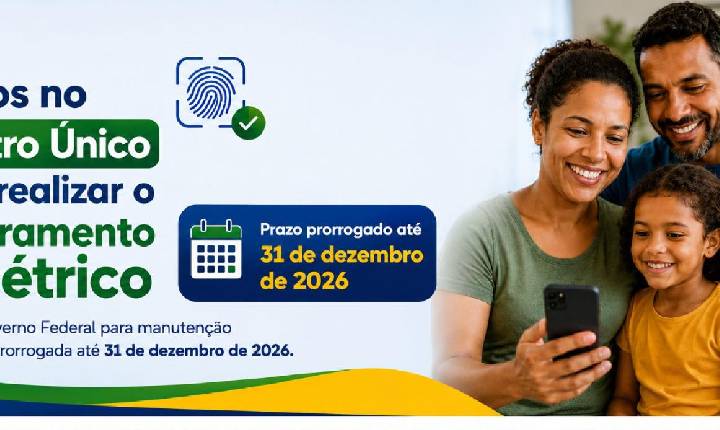  Inscritos no Cadastro Único devem realizar o cadastramento biométrico