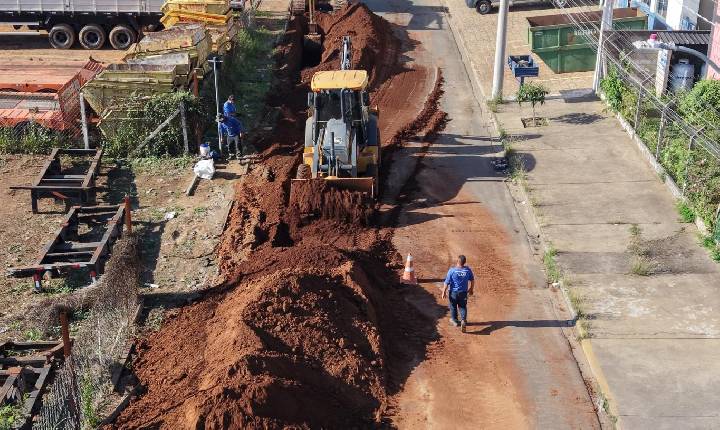 SAAE avança na implantação de nova adutora para reforçar abastecimento de água na Zona Sul