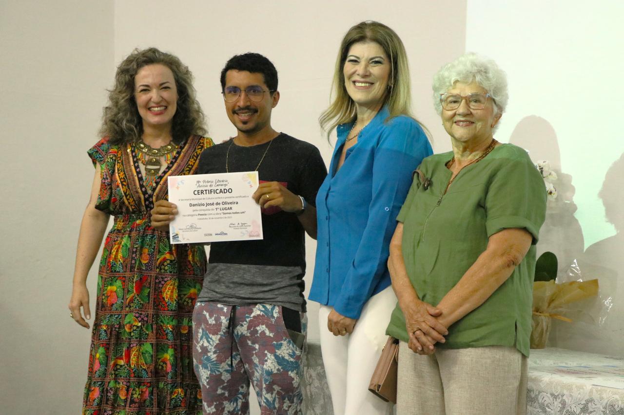 Vencedores do Prêmio Literário Acrísio de Camargo e Salão de Artes Visuais são divulgados pela Cultura