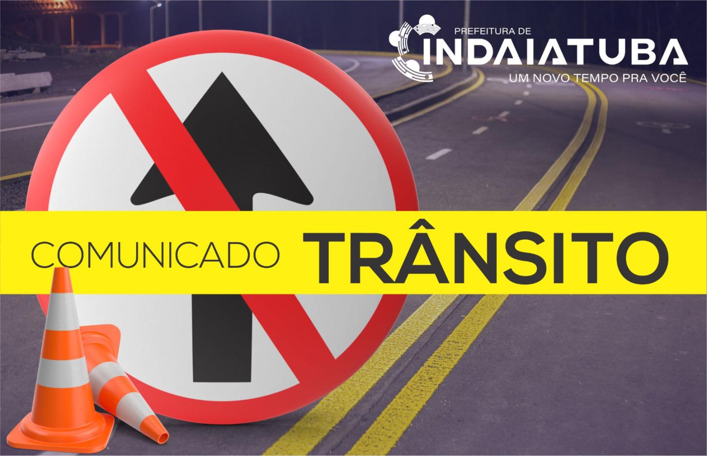 Demutran informa sobre interdição de trânsito na rodovia Cônego Cyríaco Scaranello Pires