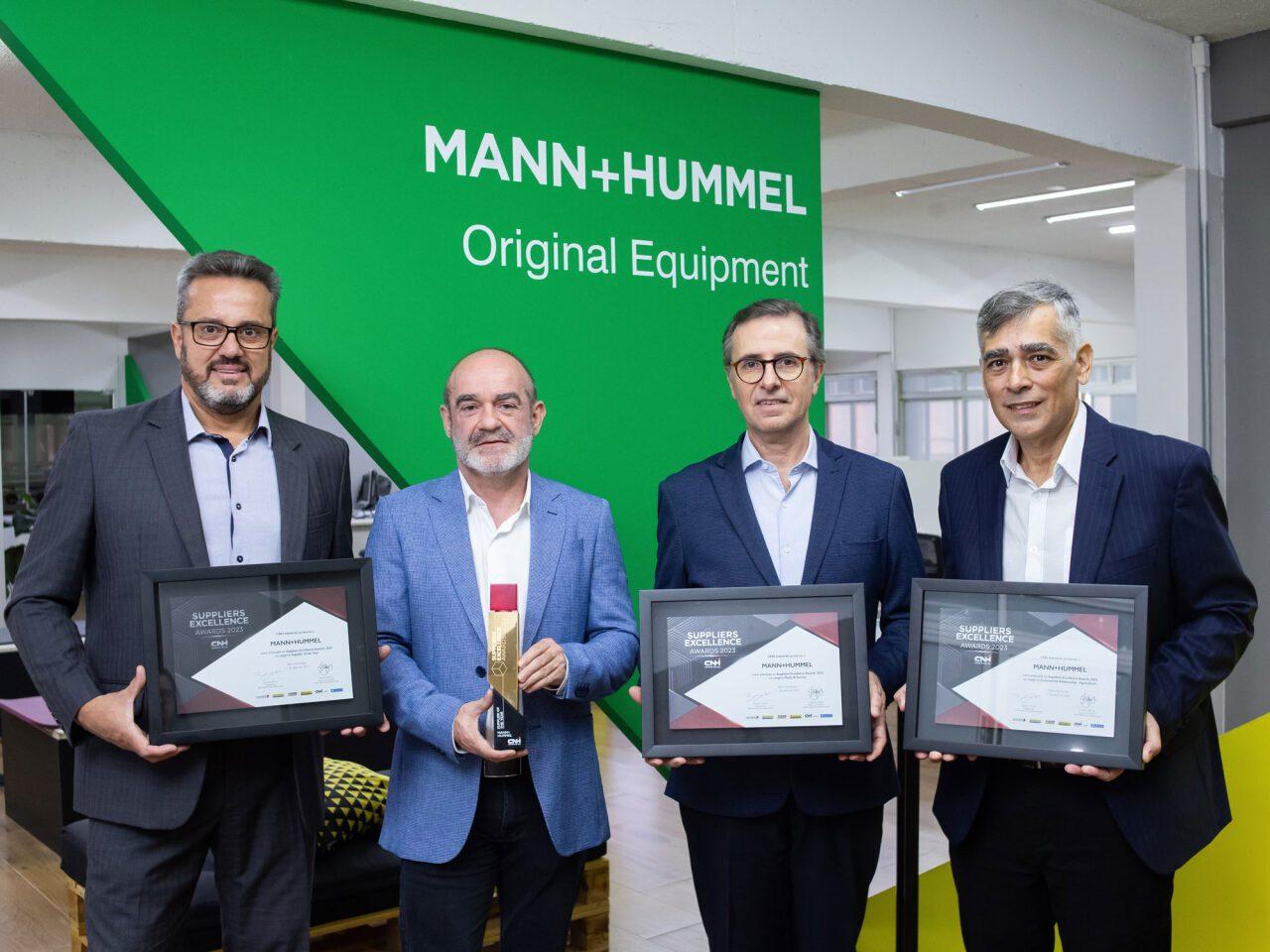 MANN+HUMMEL é reconhecida como Fornecedor do Ano no CNH Supplier Excellence Awards!