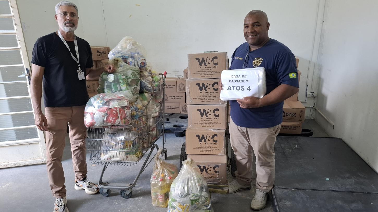 Funssol realiza repasse de alimentos e beneficia Organizações Sociais de Indaiatuba