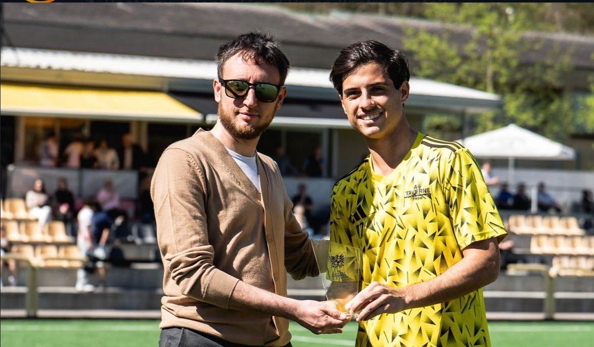 Na Suíça, indaiatubano Arthur Bandeira é eleito melhor jogador do mês pelo Taverne