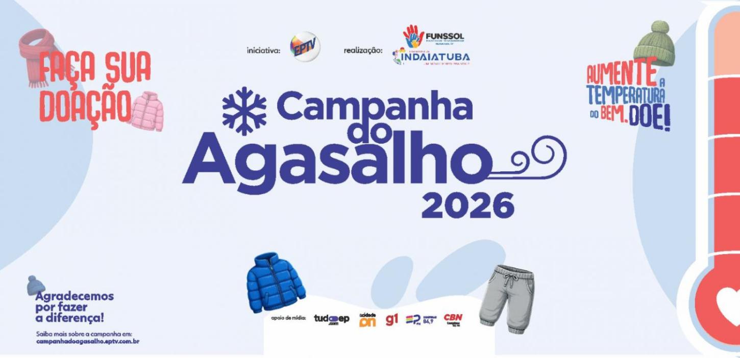 Funssol inicia participação na Campanha do Agasalho 2026 em parceria com a EPTV