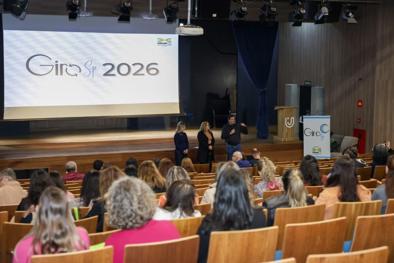 Indaiatuba sedia 10º Encontro Regional do Giro Formativo UndimeSP 2026
