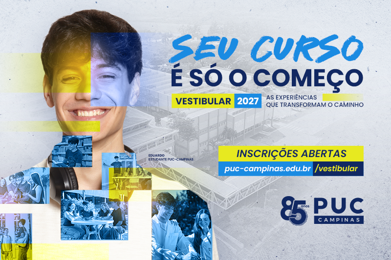 PUC-Campinas abre inscrições para o Vestibular 2027