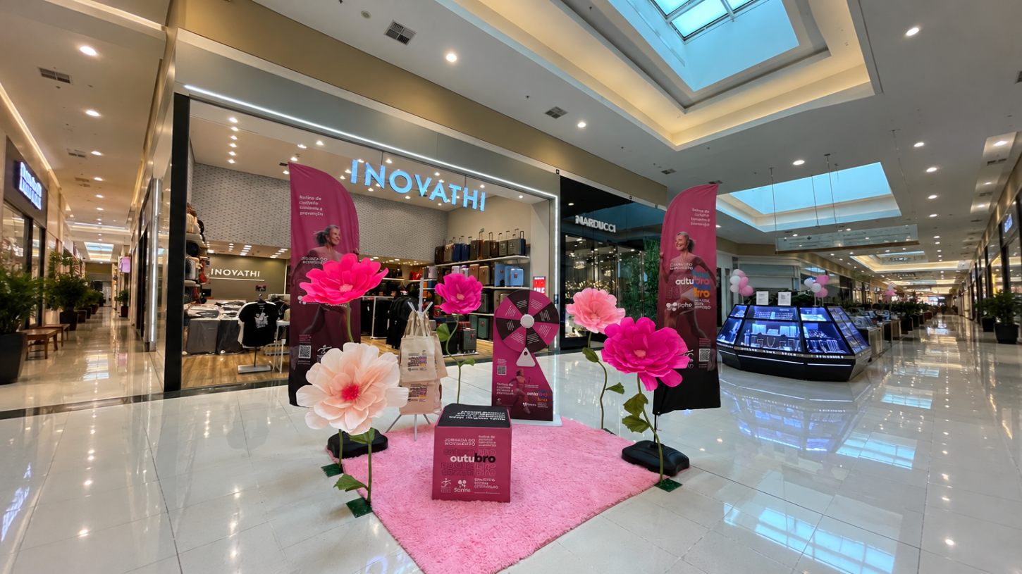 POLO SHOPPING TEM AÇÃO SOCIAL CONTRA O CÂNCER DE MAMA