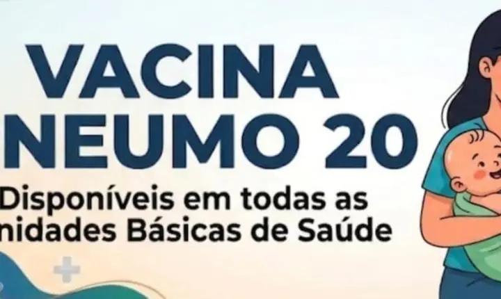 Indaiatuba inicia vacinação com a Pneumo 20 em todas as salas de vacina a partir de 29 de junho