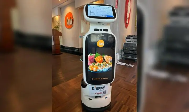 Rede Vitória Hotéis implanta três robôs garçons em restaurantes de Campinas, Indaiatuba e Paulínia